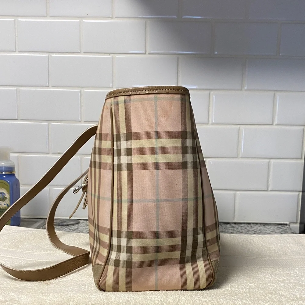 Burberry Beige Nova check Baby Bag